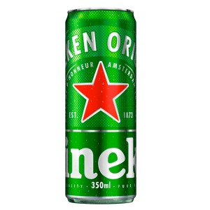 CERVEJA HEINEKEN LATA 350 ML